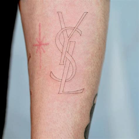 yves saint laurent 2 faces tattoo|ysl beauty tattoo couture.